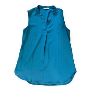 Teal Sleeveless Women's Top